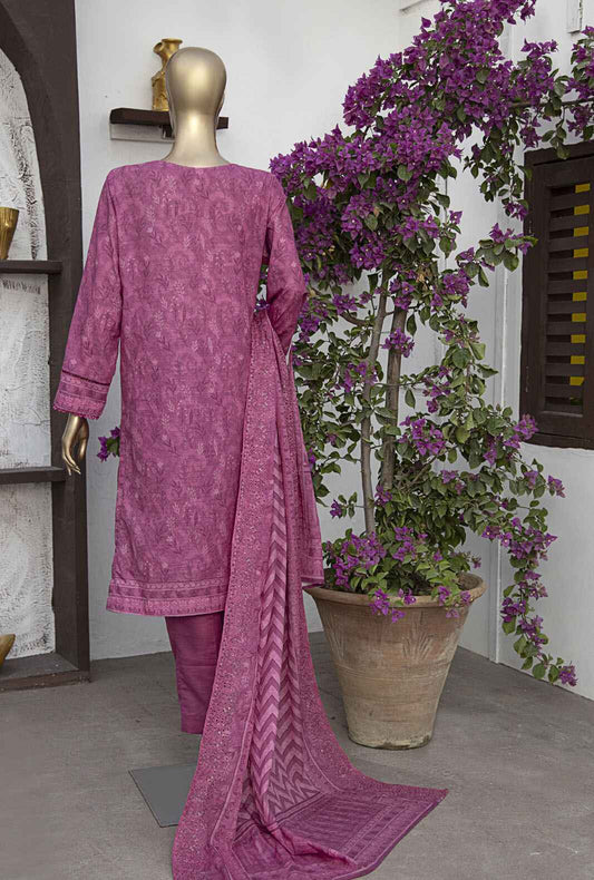 3 Piece Unstitched - Meraki Khaddar Embroidered - MKE-34