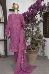 3 Piece Unstitched - Meeraki Khaddar Embroidered - MKE-34