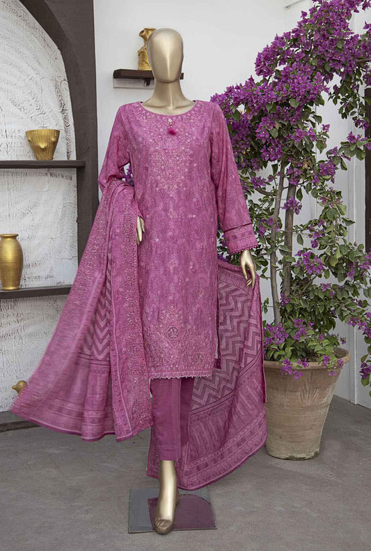 3 Piece Unstitched - Meraki Khaddar Embroidered - MKE-34