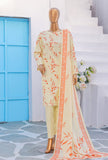 Mother by HZ Textiles Embroidered Linen Suit Unstitched 3 Piece MLE - 1387