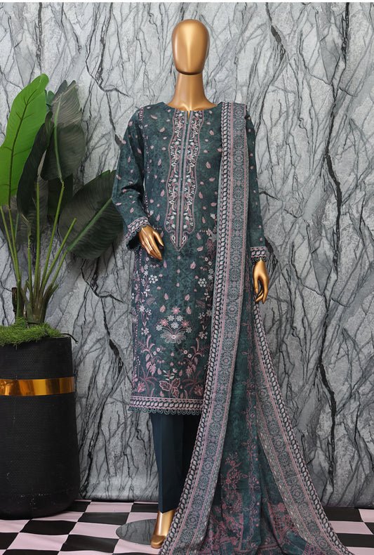 Magic In Prints by HZ Textiles Digital Printed Lawn Suit Unstitched 3 Piece MPC-592 Vol 03 - Summer Collection