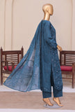 Meeras by HZ Textiles Embroidered Lawn Suit Unstitched 3 Piece MPE - 1085