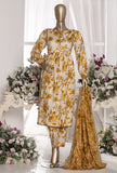 Mid Summer by HZ Textiles Printed Cambric Suit Unstitched 3 Piece MSC-204-B - Summer