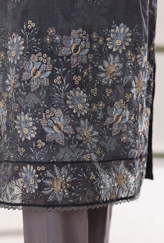 Mehak by HZ Textiles Embroidered Lawn Suit Unstitched 3 Piece MSE - 3145