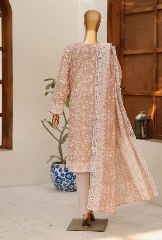 Nakshkari by HZ Textiles Embroidered Lawn Suit Unstitched 3 Piece NEC-1210