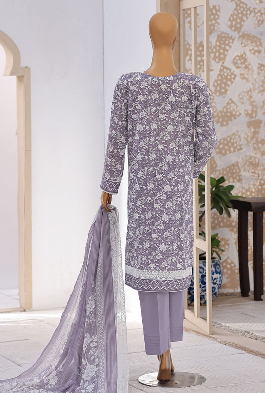 Nakshkari by HZ Textiles Embroidered Lawn Suit Unstitched 3 Piece NEC-1216 Vol 03