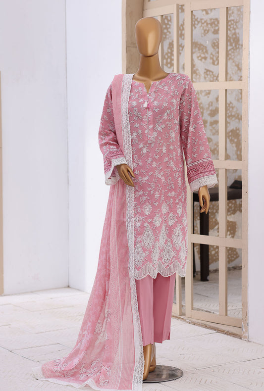 Nakshkari by HZ Textiles Embroidered Lawn Suit Unstitched 3 Piece NEC-1217 Vol 03