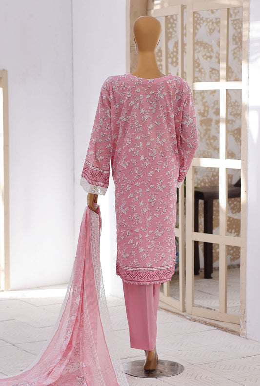 Nakshkari by HZ Textiles Embroidered Lawn Suit Unstitched 3 Piece NEC-1217 Vol 03