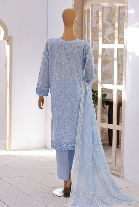 Nakshkari by HZ Textiles Embroidered Lawn Suit Unstitched 3 Piece NEC-1218 Vol 03