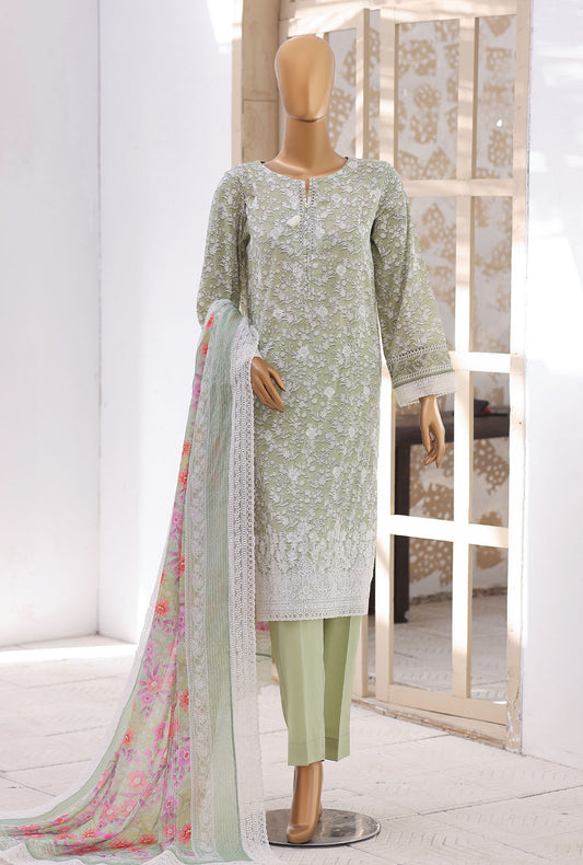 Nakshkari by HZ Textiles Embroidered Lawn Suit Unstitched 3 Piece NEC-1220 Vol 03