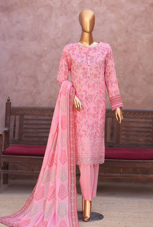 Naubahar by HZ Textiles Embroidered lawn Suit Unstitched 3 Piece  NEC - 3158 V2