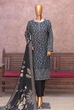 Naubahar by HZ Textiles Embroidered lawn Suit Unstitched 3 Piece  NEC - 3158