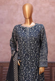 Naubahar by HZ Textiles Embroidered lawn Suit Unstitched 3 Piece  NEC - 3158