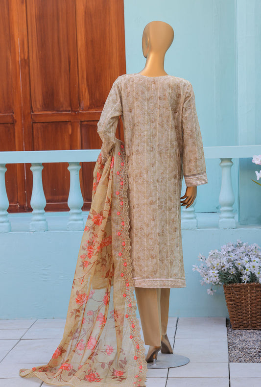 Ninokara by HZ Textiles Embroidered Jacquard Suit Unstitched 3 Piece NJE-7006