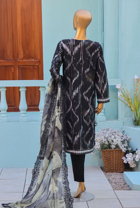 Ninokara by HZ Textiles Embroidered Jacquard Suit Unstitched 3 Piece NJE-7010