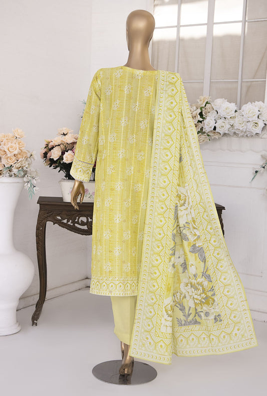 Ninokara by HZ Textiles Embroidered Lawn Suit Unstitched 3 Piece NJP-01 - Summer Collection
