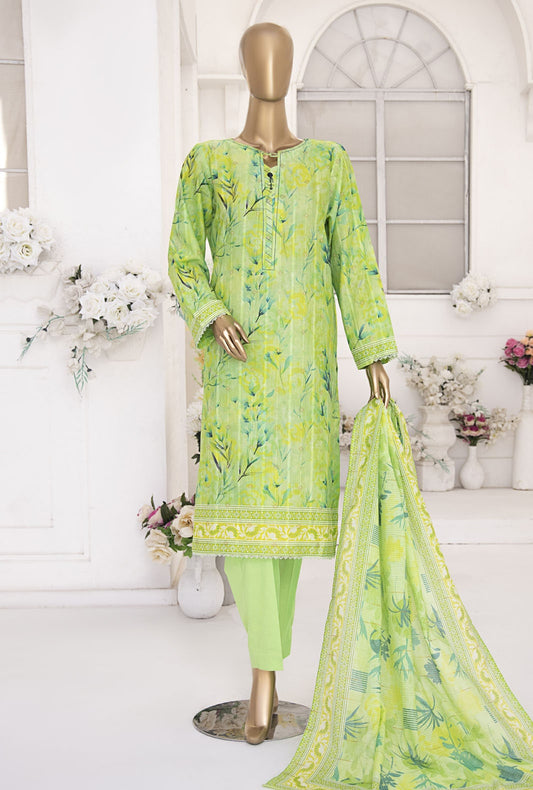 Ninokara by HZ Textiles Embroidered Lawn Suit Unstitched 3 Piece NJP-02 - Summer Collection