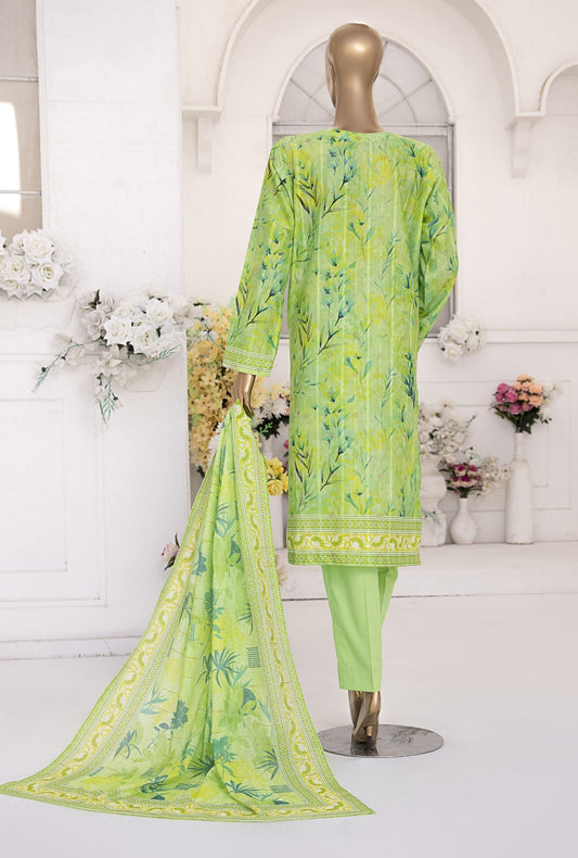 Ninokara by HZ Textiles Embroidered Lawn Suit Unstitched 3 Piece NJP-02 - Summer Collection
