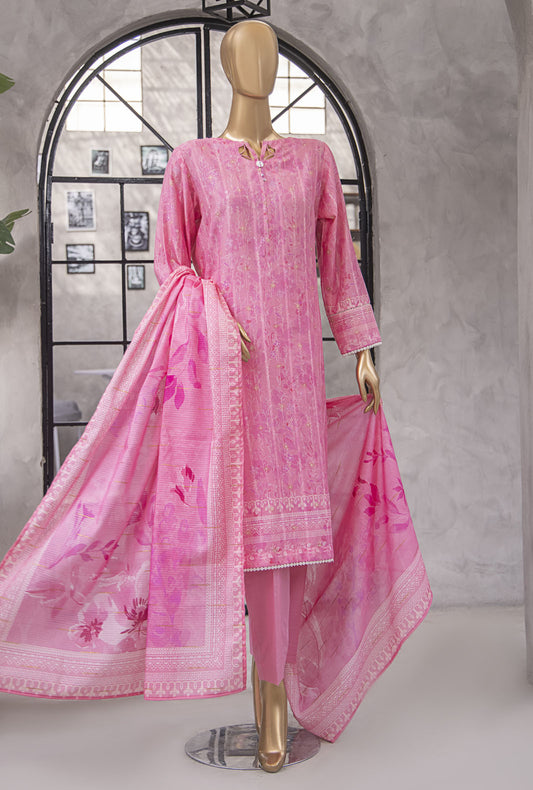 Ninokara by HZ Textiles Embroidered Lawn Suit Unstitched 3 Piece NJP-06 - Summer Collection