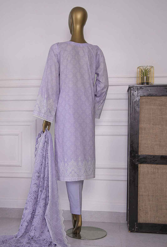 Nakshkari by HZ Textiles Embroidered Lawn Suit Unstitched 3 Piece NKE-966 - Summer Collection