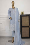Nakshkari by HZ Textiles Embroidered Lawn Suit Unstitched 3 Piece NKE-969 - Summer Collection
