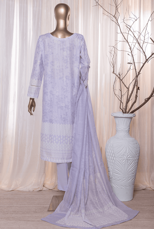 3 Piece Unstitched - Ninokara Digital Printed Lawn Suit - NP-202