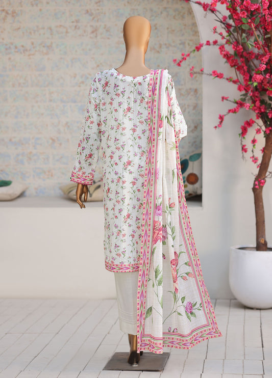 Nayab by HZ Textiles Printkari Embroidered Lawn Suit Unstitched 3 Piece NPC- 04 Vol 05