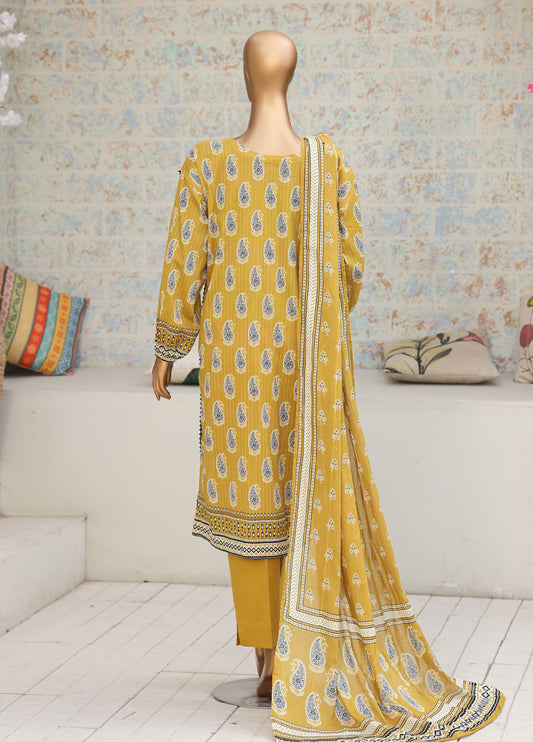 Nayab by HZ Textiles Printkari Embroidered Lawn Suit Unstitched 3 Piece NPC- 06 Vol 05