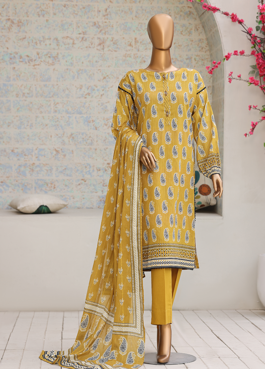 Nayab by HZ Textiles Printkari Embroidered Lawn Suit Unstitched 3 Piece NPC- 06 Vol 05