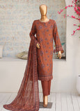 Nayab by HZ Textiles Printkari Embroidered Lawn Suit Unstitched 3 Piece NPC- 08 Vol 05