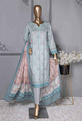 3 Piece Unstitched - Nayab Digital Printed Doriya Suit - NPD-06