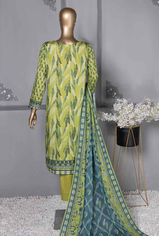 3 Piece Unstitched - Nayab Digital Printed Doriya Suit - NPD-27