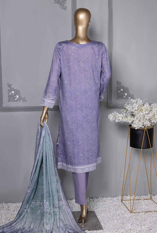 3 Piece Unstitched - Nayab Digital Printed Doriya Suit- NPD-04