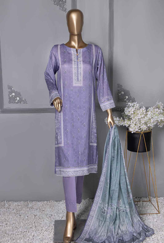 3 Piece Unstitched - Nayab Digital Printed Doriya Suit- NPD-04