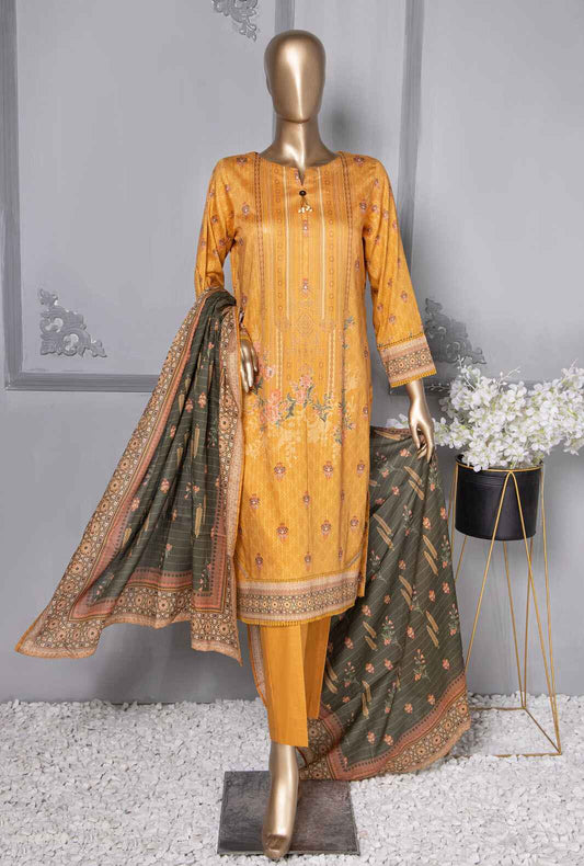 3 Piece Unstitched - Nayab Digital Printed Doriya Suit - NPD-05