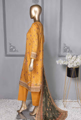 3 Piece Unstitched - Nayab Digital Printed Doriya Suit - NPD-05