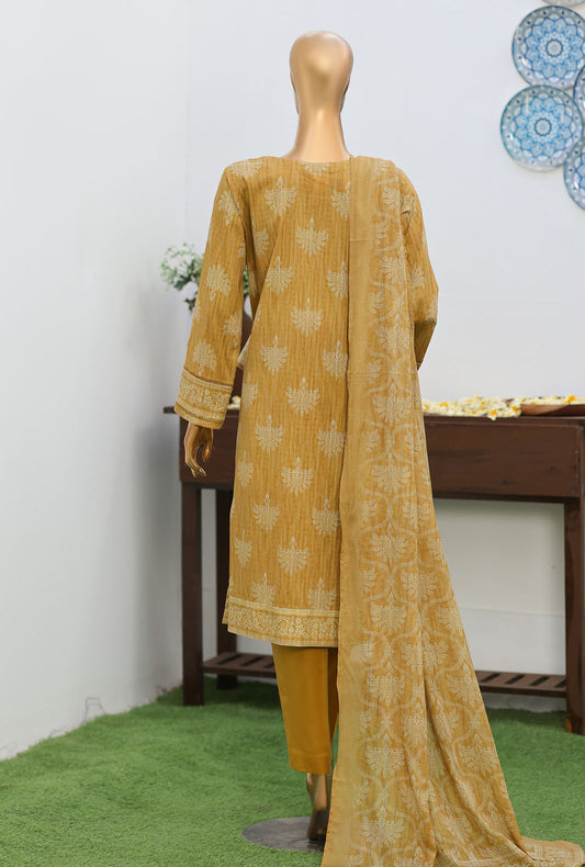 Nayab by HZ Textiles Printkari Embroidered Lawn Suit Unstitched 3 Piece NPE-06 Vol 03
