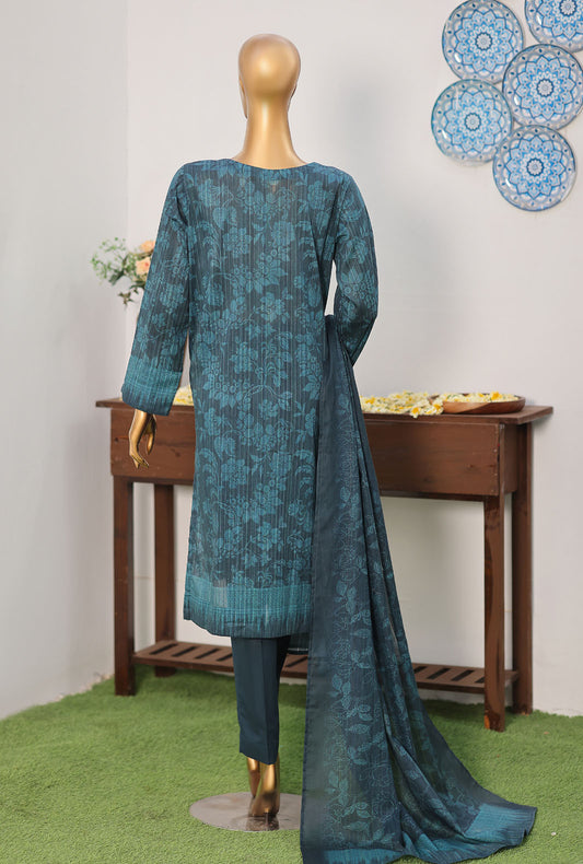 Nayab by HZ Textiles Printkari Embroidered Lawn Suit Unstitched 3 Piece NPE-08 Vol 03