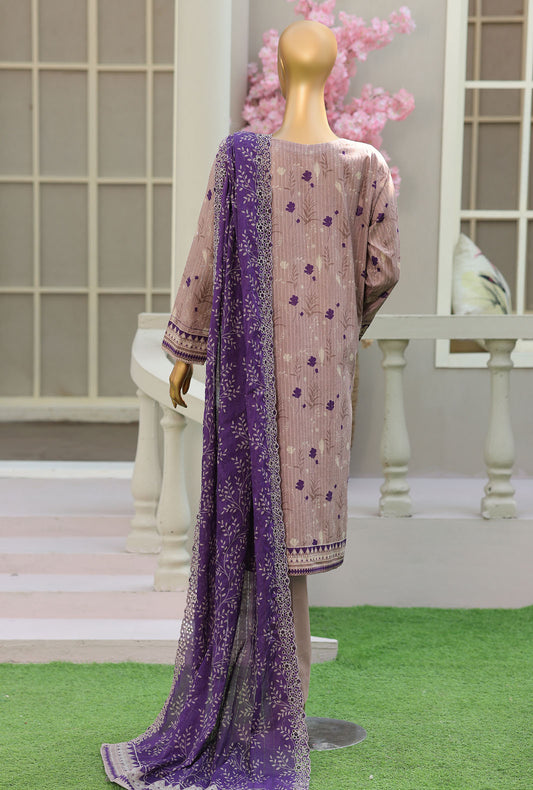 Nayab by HZ Textiles Printkari Embroidered Lawn Suit Unstitched 3 Piece NPE-11 Vol 04