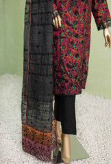 3 Piece Unstitched - Naubahar Viscose Silk Suit - NVE-57