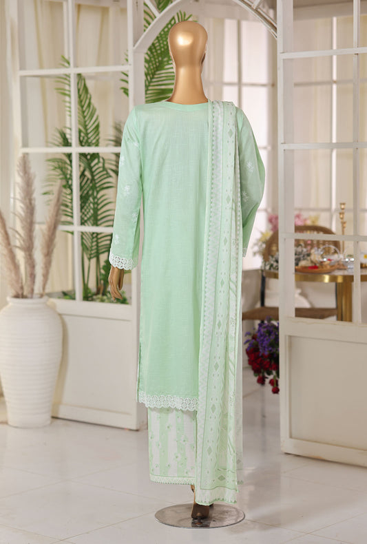 Oriental Printkari by HZ Textiles Embroidered Lawn Suit Unstitched 3 Piece OPS-10 Vol 02