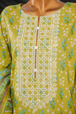 Thread & Needle by HZ Textiles Printed Cambric Suit Stitched 3 Piece POEL-3P-010 Parrot Green