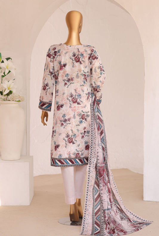 Premium Chikankari by HZ Textiles Embroidered Lawn Suit Unstitched 3 Piece PCE-641