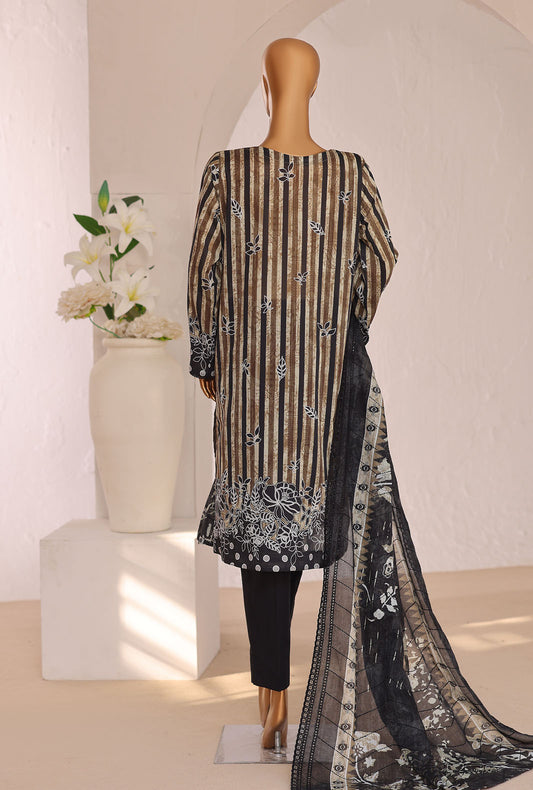 Premium Chikankari by HZ Textiles Embroidered Lawn Suit Unstitched 3 Piece PCE-648