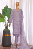 Premium Chikankari by HZ Textiles Embroidered Lawn Suit Unstitched 3 Piece PCE - 657