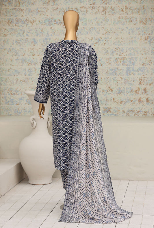 Co-Ords by HZ Textiles Digital Printed Lawn Suit Unstitched 3 Piece PCO-3204