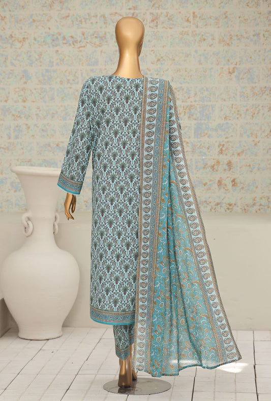 Co-Ords by HZ Textiles Digital Printed Lawn Suit Unstitched 3 Piece PCO-3210