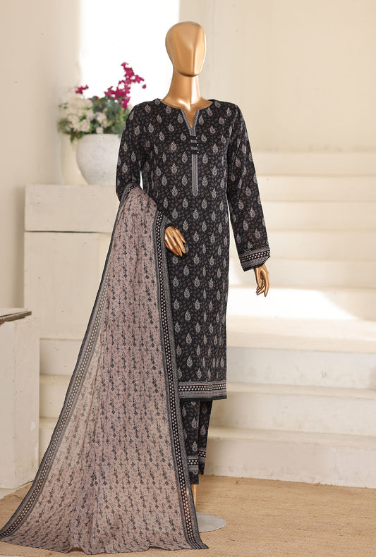 Co-Ords by HZ Textiles Digital Printed Lawn Suit Unstitched 3 Piece PCO-3214 Vol 02