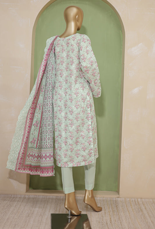 3 Piece Unstitched - Dhagakari Digital Printed lawn Suit -PDE-726