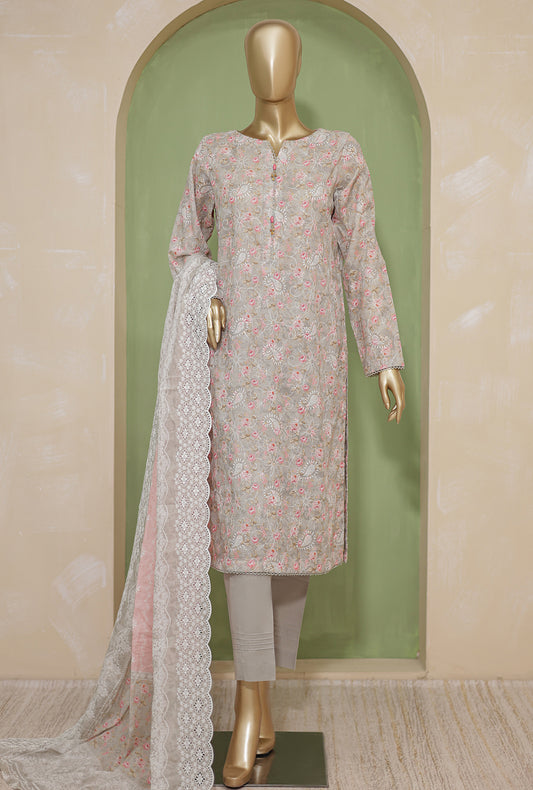 3 Piece Unstitched - Dhagakari Digital Printed lawn Suit -PDE-729
